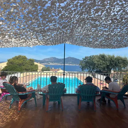 Bella Vista 34 , T2 Vue Mer, Piscine ,climatise Porticcio (Corsica)