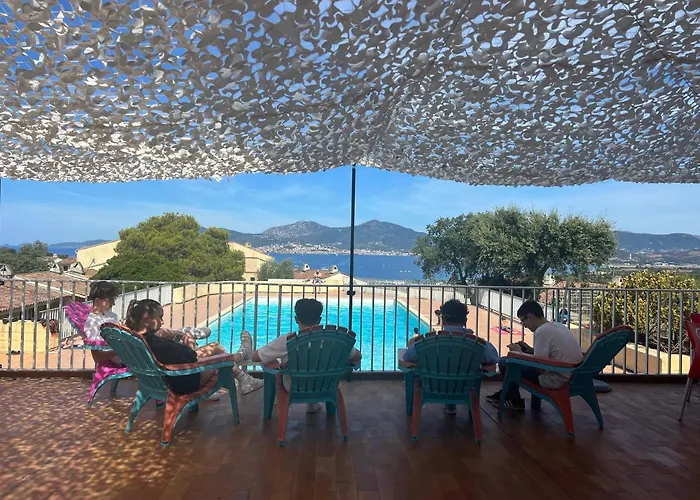 Bella Vista 34 , T2 Vue Mer, Piscine ,climatise 波尔蒂乔