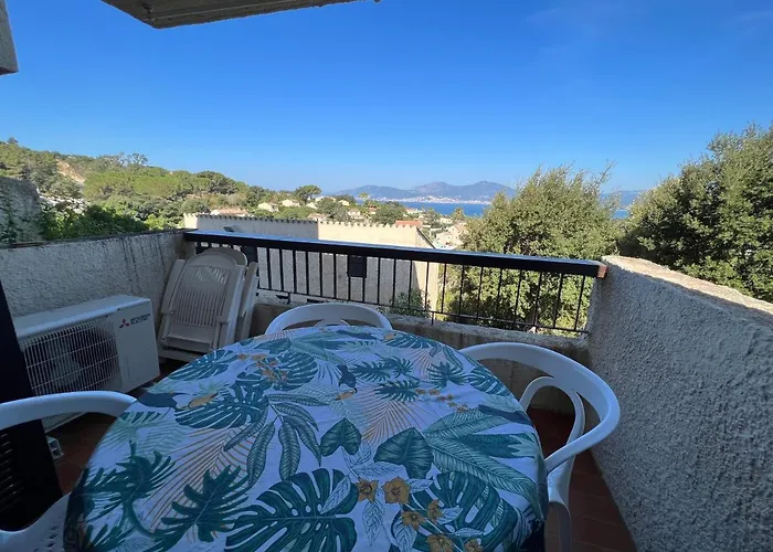 Bella Vista 34 , T2 Vue Mer, Piscine ,climatise 公寓 波尔蒂乔